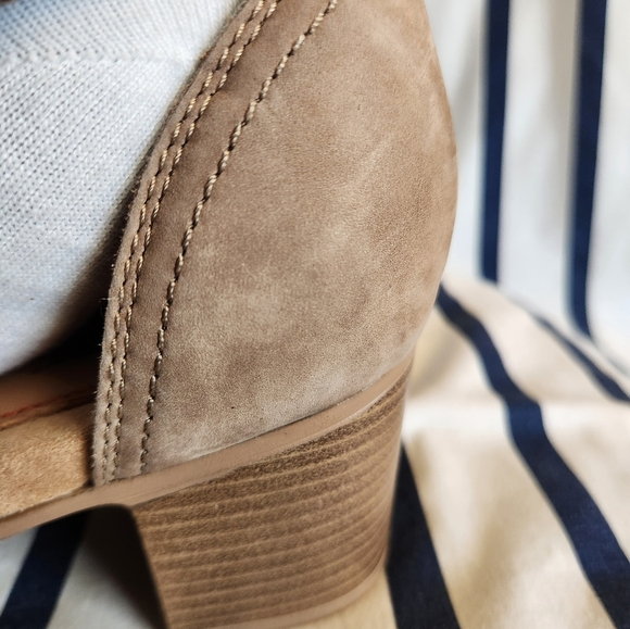 Rockport Cobb Hill Hattie Hi Cuff Leather Sandals Size 10 Tan - Picture 3 of 12